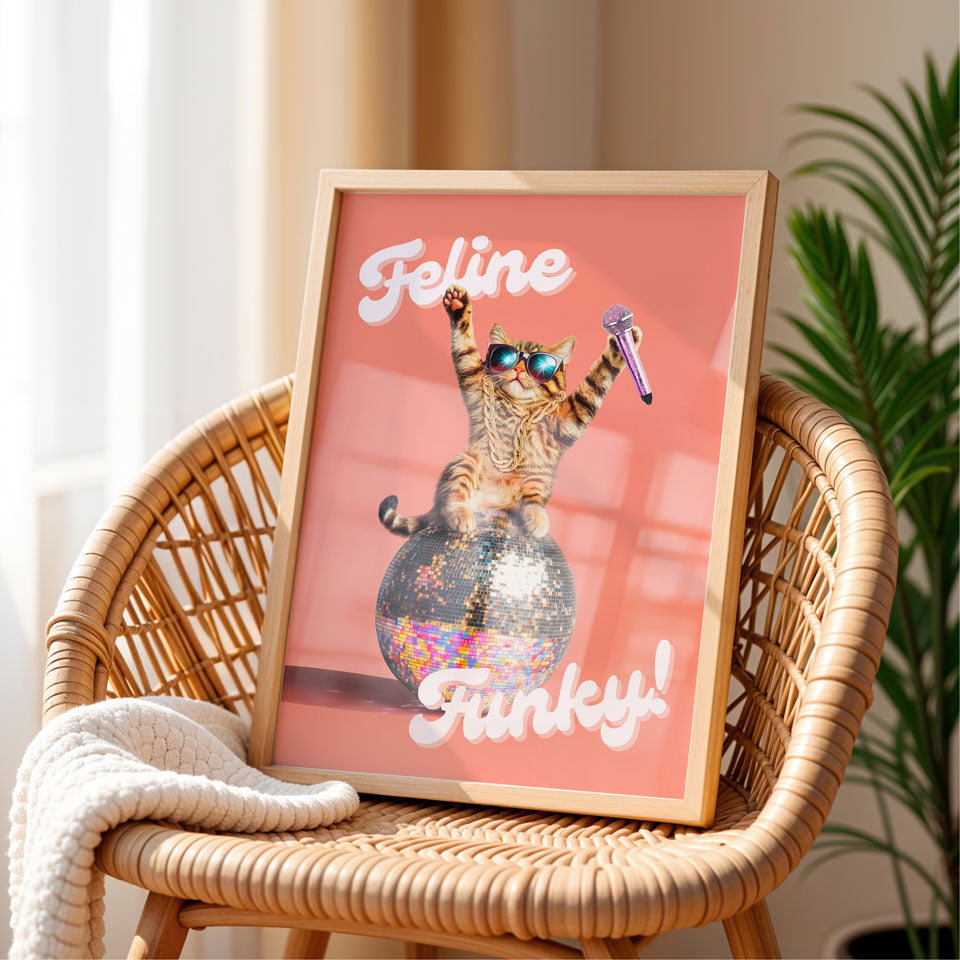 a picture of a cat sitting on top of a vase