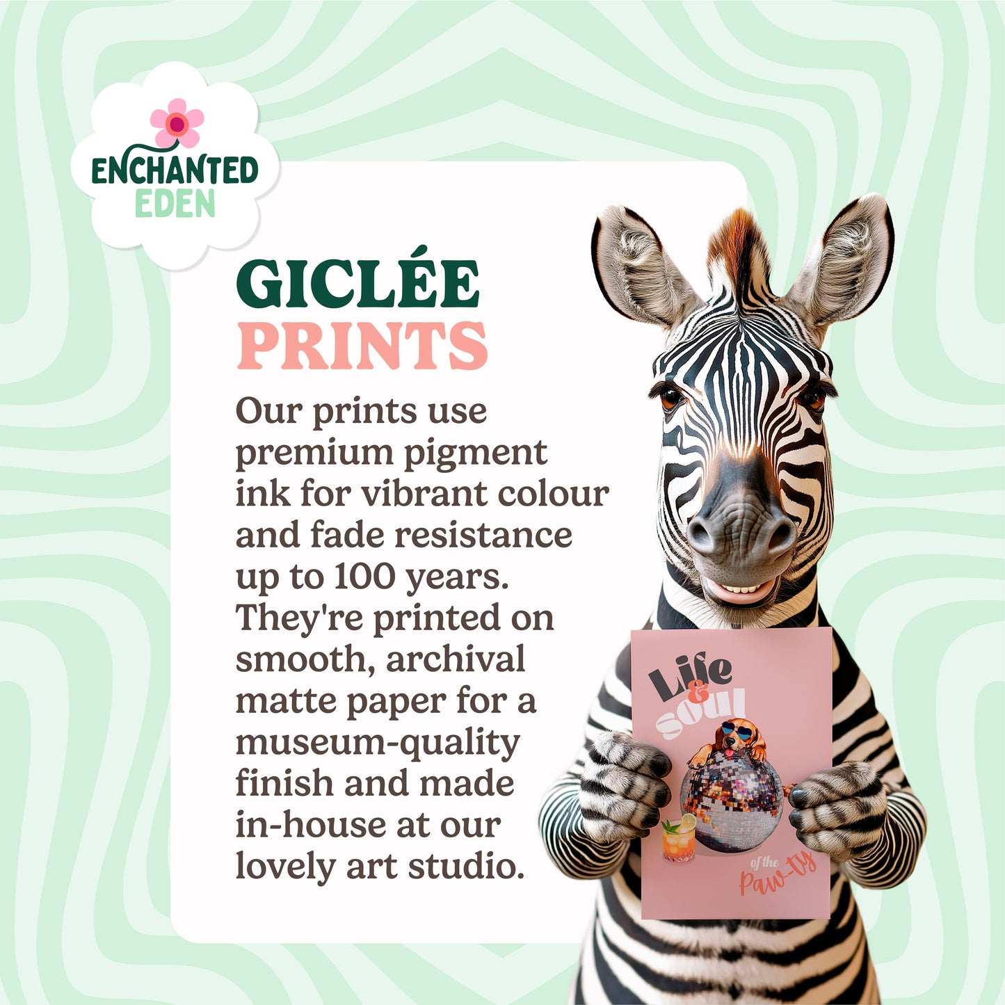 Giraffe on Toilet Bathroom Print