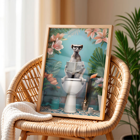 a picture of a cat sitting on top of a toilet